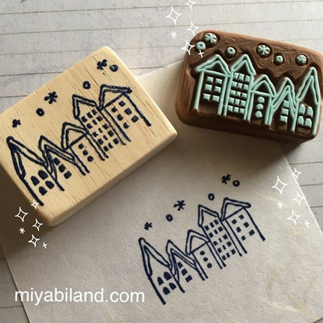 Haijiさんコラボ/みやびらんど/消しゴムはんこ